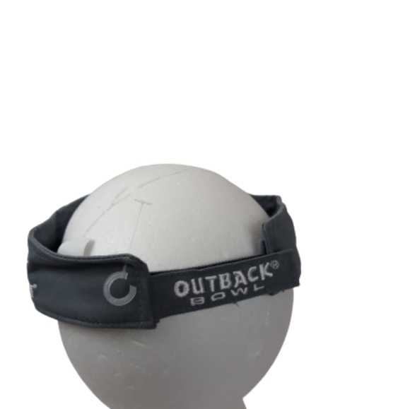 Nat SunNWT Outback Bowl 2014 Iowa vs LSU visor cap - Picture 6 of 12